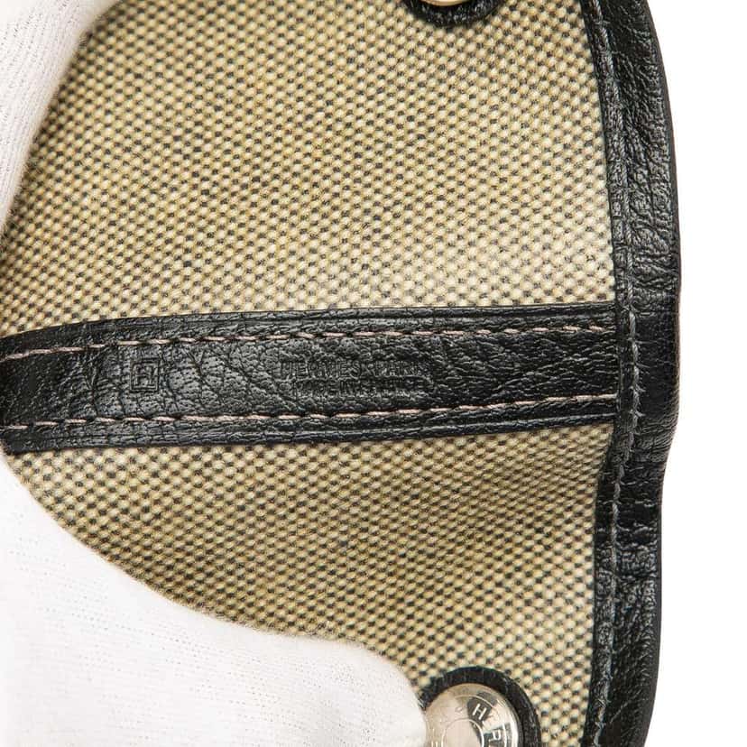 Hermès Toile and Negonda Garden Party 49 Grey Canvas Good condition - Box View