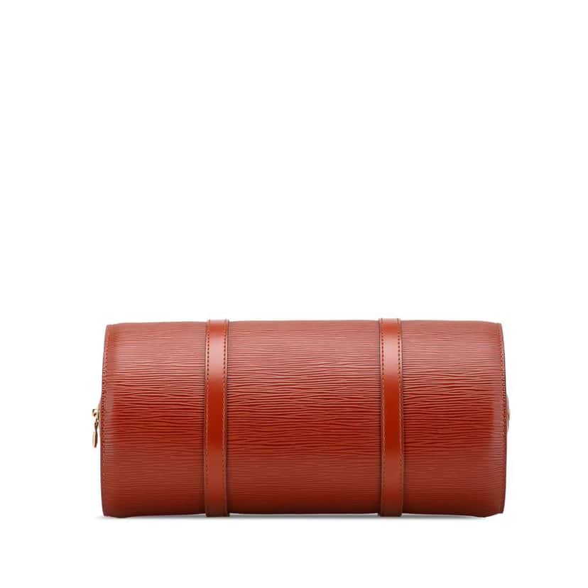 Louis Vuitton Epi Soufflot Brown Leather Good condition - Inside View