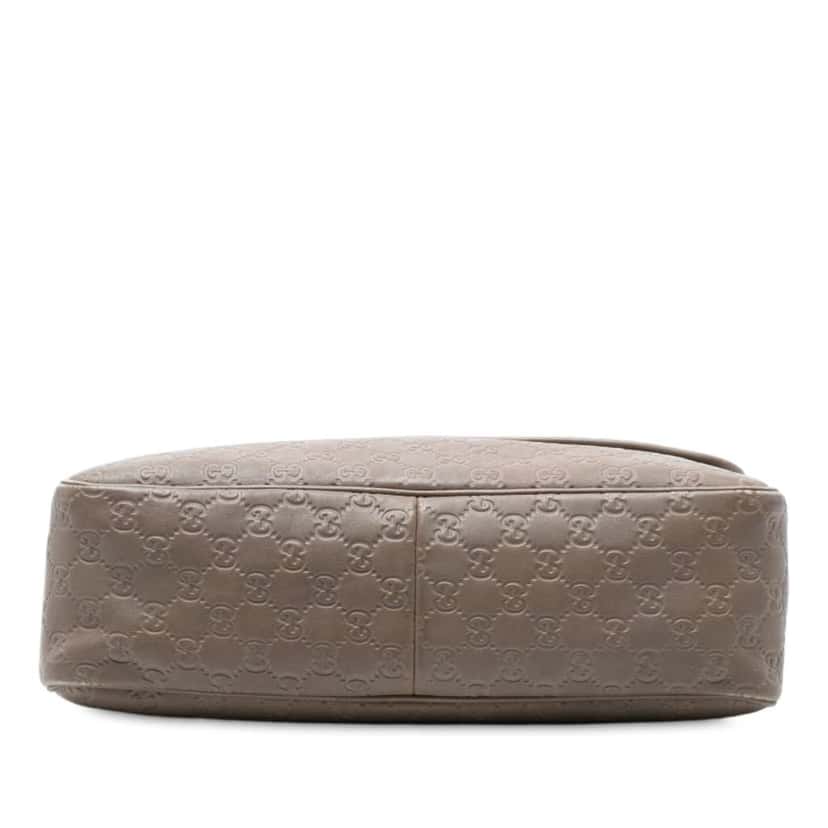 Gucci Guccissima Crossbody Brown Leather Good condition - Inside View