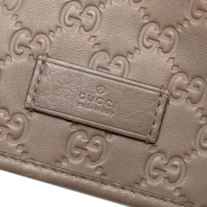 Gucci Guccissima Crossbody Brown Leather Good condition - Box View