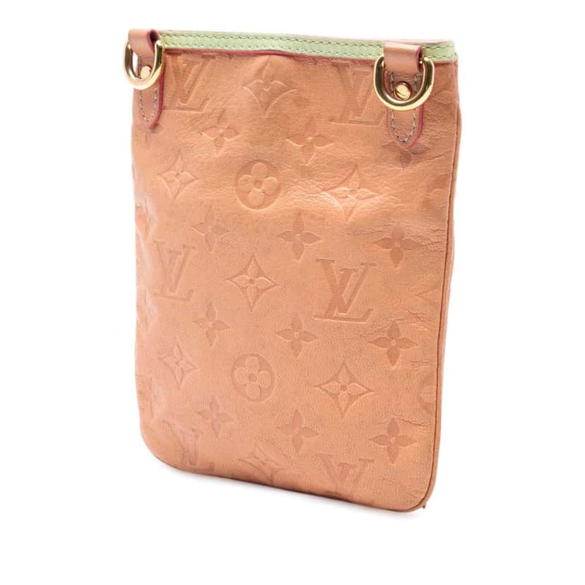 Louis Vuitton Monogram Underground Flight Pink Leather Very good condition - Back View