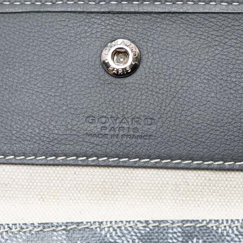 Goyard Goyardine Saint Louis PM Grey Canvas Good condition - Box View