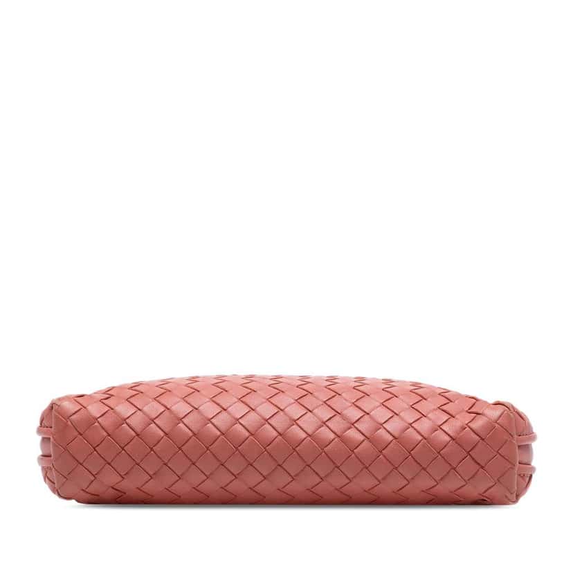 Bottega Veneta Nappa Intrecciato Nodini Crossbody Pink Leather Good condition - Inside View