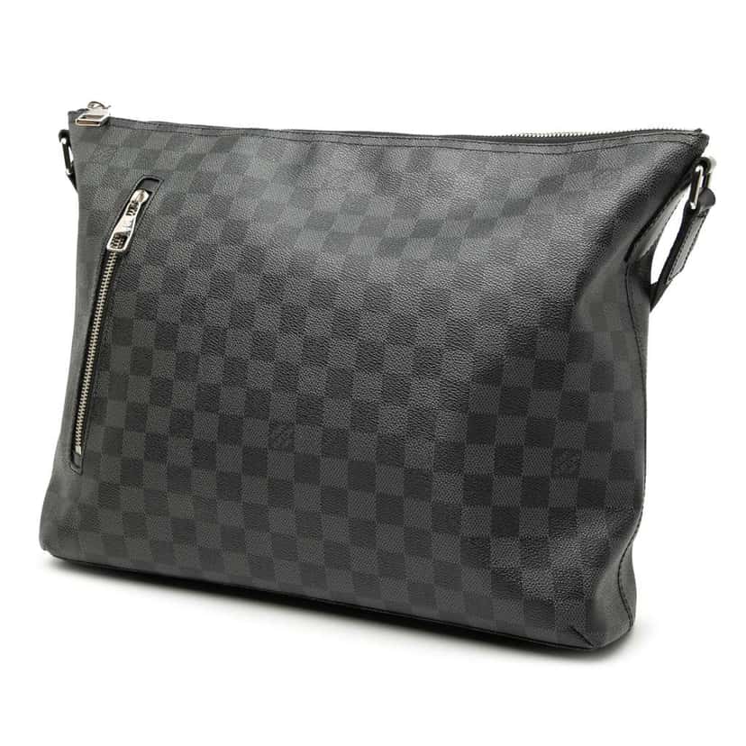 Louis Vuitton Damier Graphite Mick MM Black Very good condition - Back View