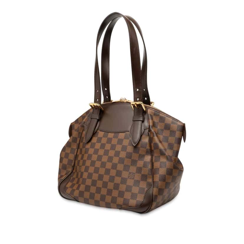 Louis Vuitton Damier Ebene Verona MM Brown Good condition - Back View