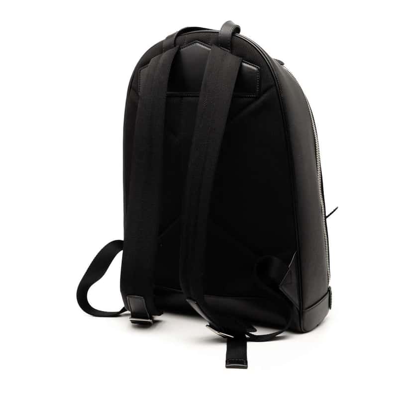 Burberry Leather Rocco Backpack Black Leather Good condition - Back View