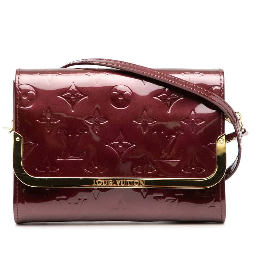 Louis Vuitton Monogram Vernis Rossmore PM Red Leather Good condition - Front View
