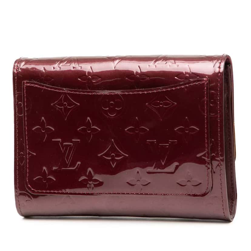 Louis Vuitton Monogram Vernis Rossmore PM Red Leather Good condition - Back View