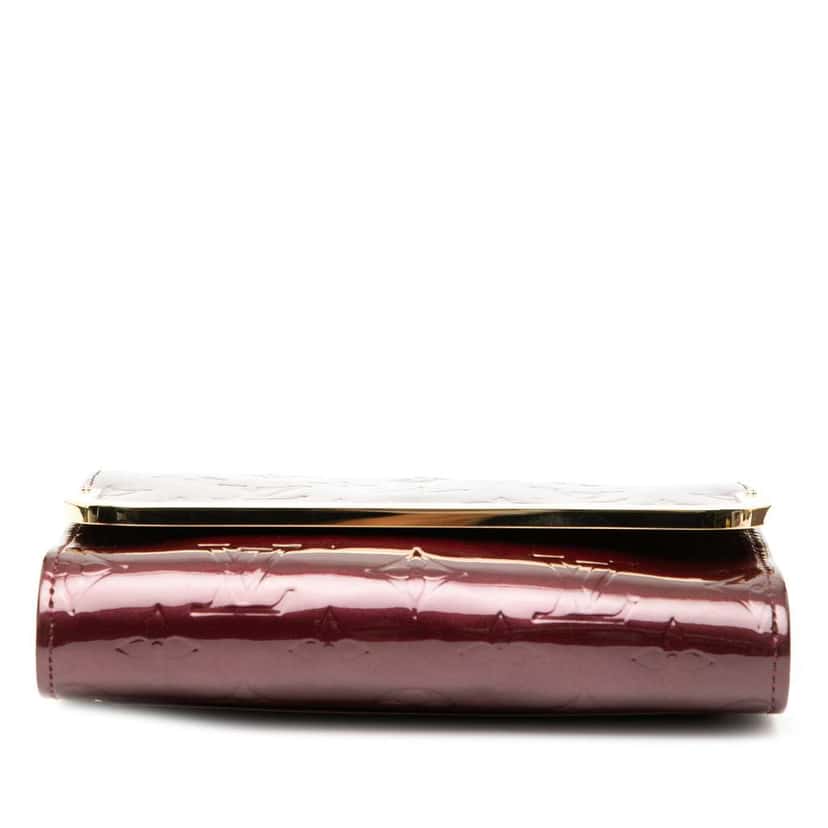 Louis Vuitton Monogram Vernis Rossmore PM Red Leather Good condition - Inside View