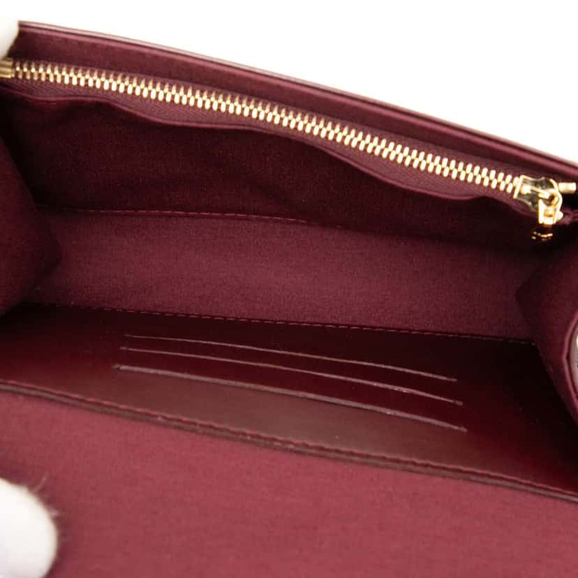 Louis Vuitton Monogram Vernis Rossmore PM Red Leather Good condition - Model View