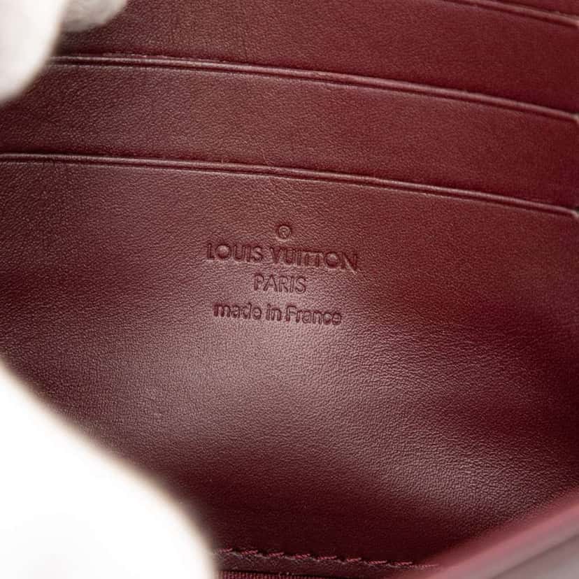 Louis Vuitton Monogram Vernis Rossmore PM Red Leather Good condition - Box View