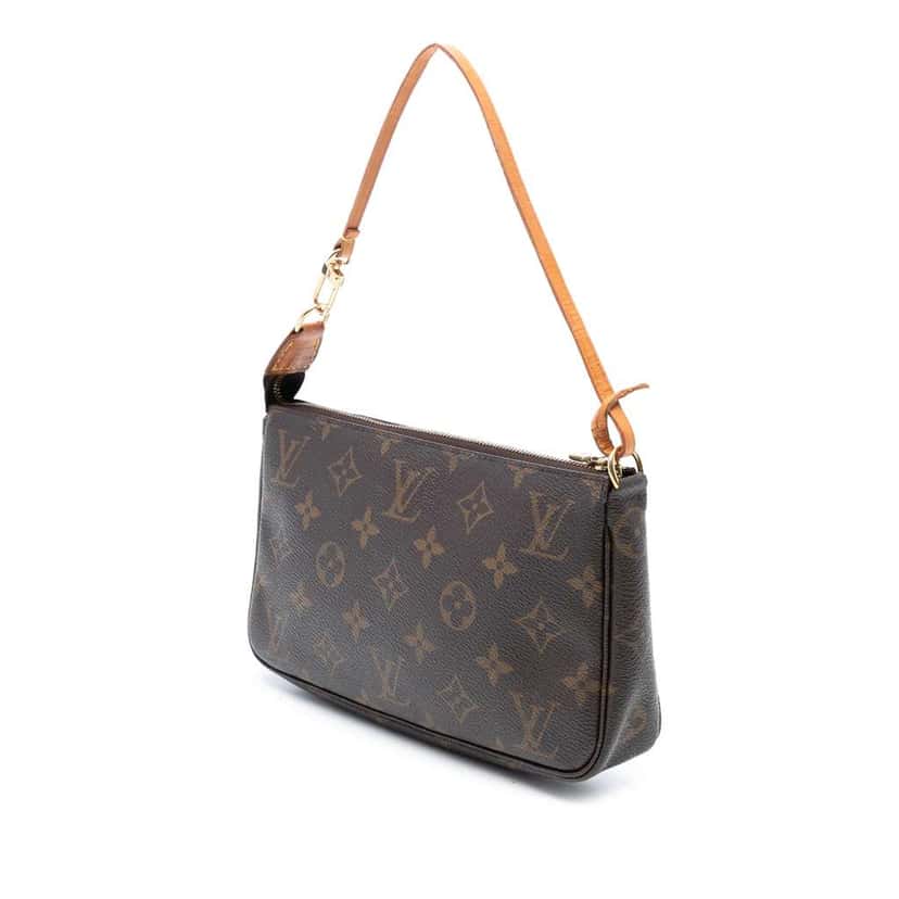 Louis Vuitton Monogram Pochette Accessoires Brown Very good condition - Back View
