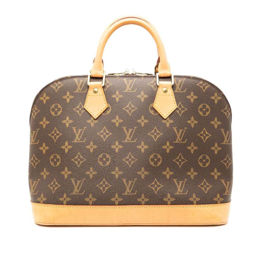 Louis Vuitton Monogram Alma PM Brown Good condition - Front View