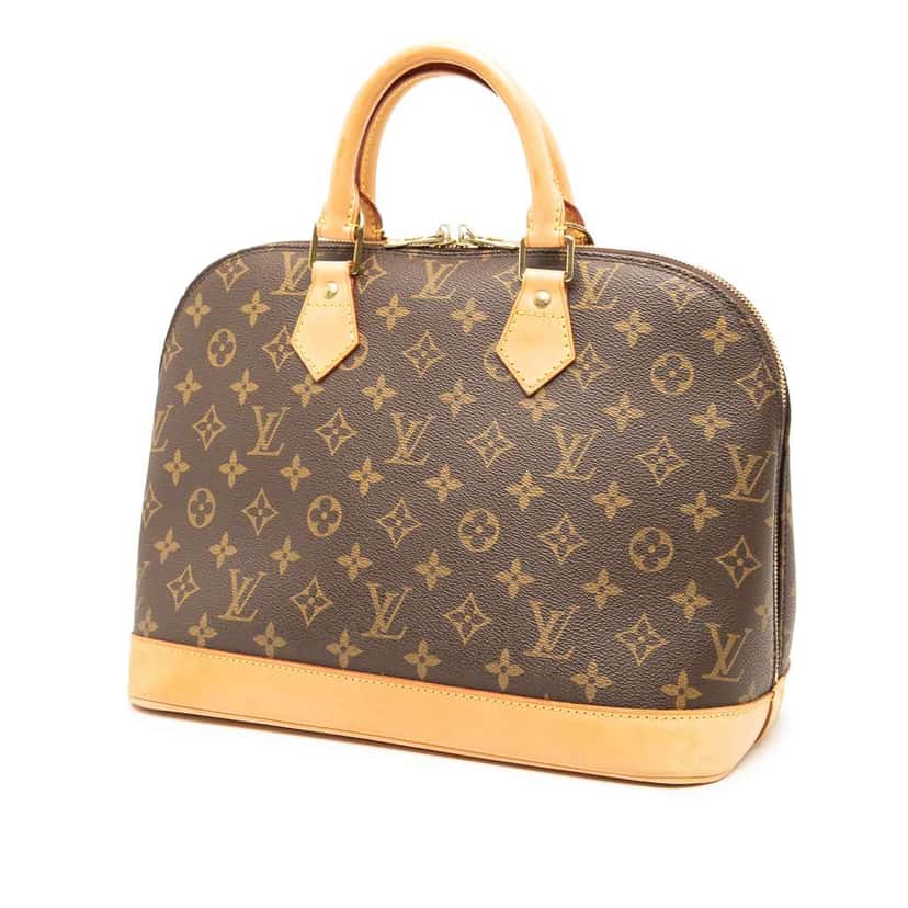 Louis Vuitton Monogram Alma PM Brown Good condition - Back View