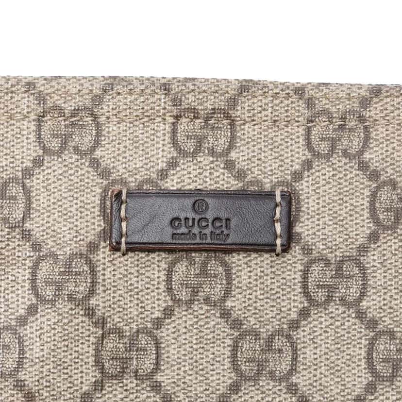 Gucci GG Supreme Crossbody Brown Canvas Good condition - Box View