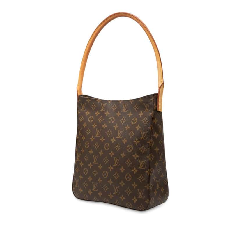 Louis Vuitton Monogram Looping GM Brown Good condition - Back View