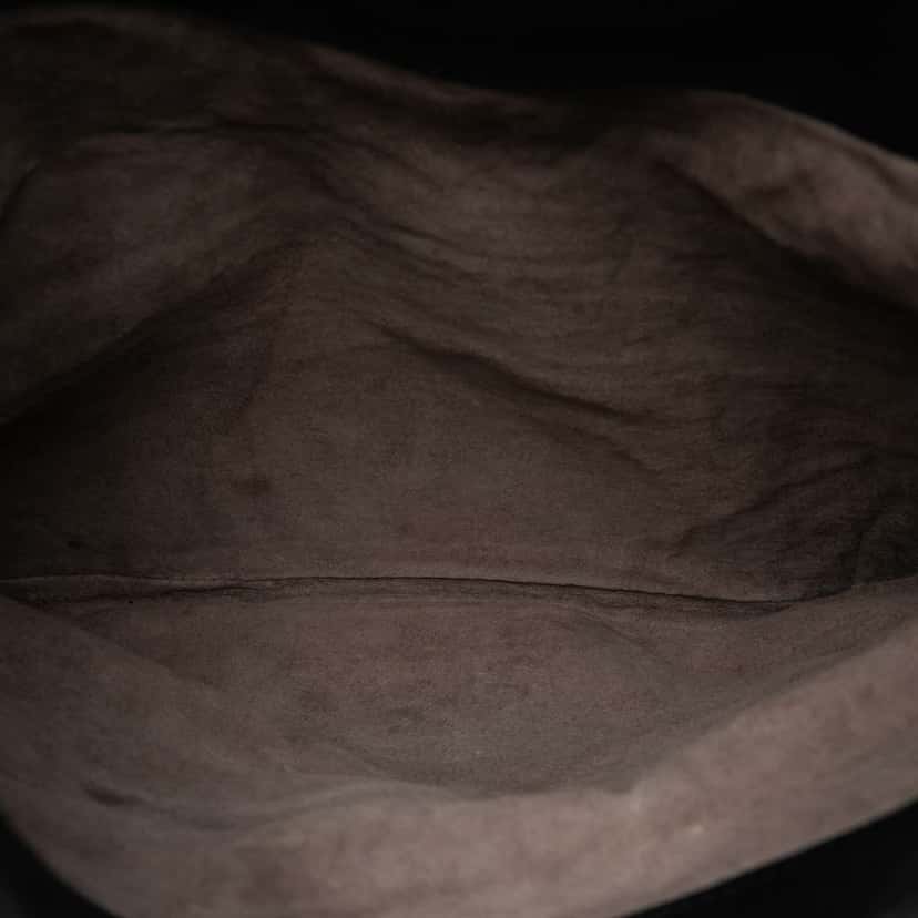 Bottega Veneta Nappa Intrecciato Turn Lock Clutch Black Leather Good condition - Model View