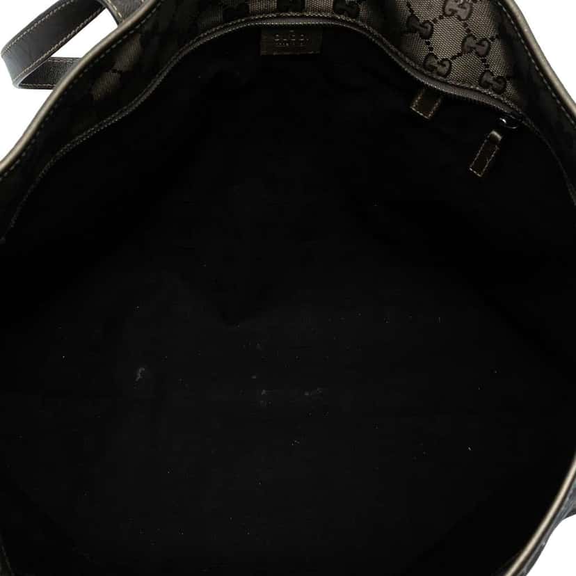 Gucci Large GG Imprime Tote Brown Canvas Good condition - Model View