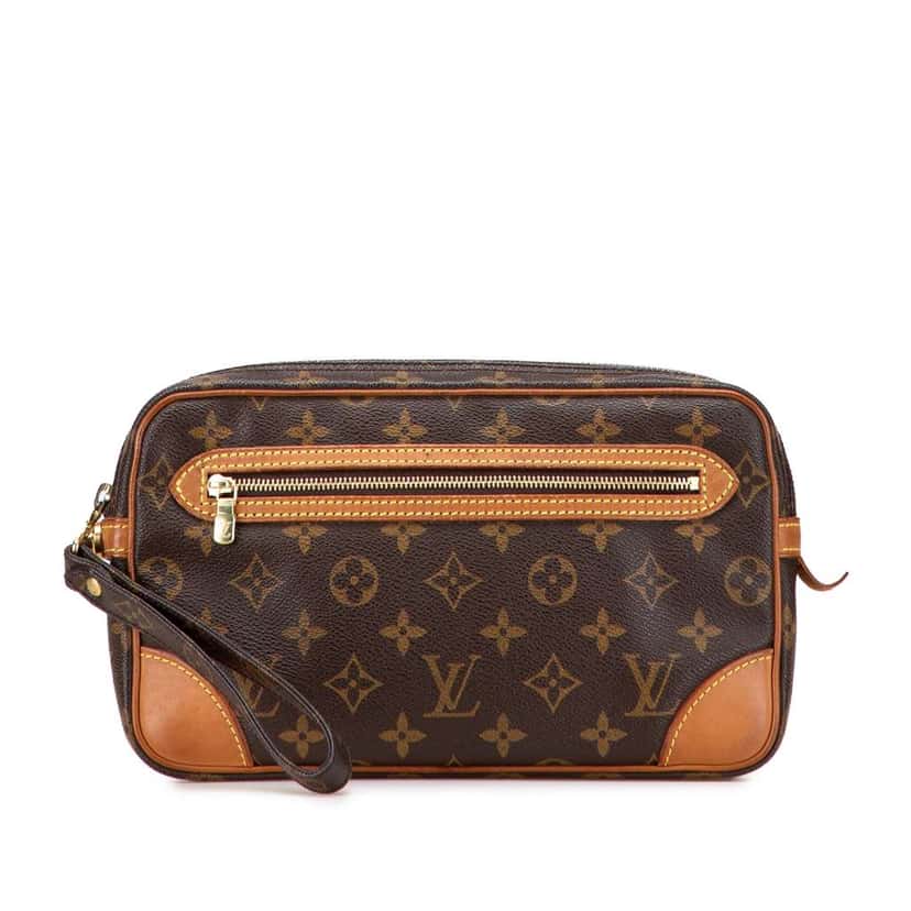 Louis Vuitton Monogram Marly Dragonne GM Brown Good condition - Front View