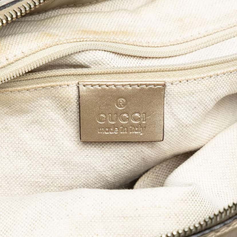 Gucci GG Canvas Sukey Satchel Brown Canvas Good condition - Box View