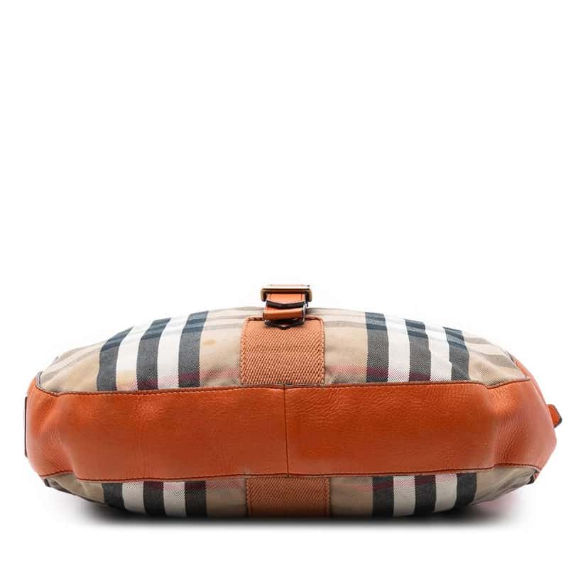 Burberry House Check Canvas Ashwood Hobo Brown Canvas Very good condition - Inside View