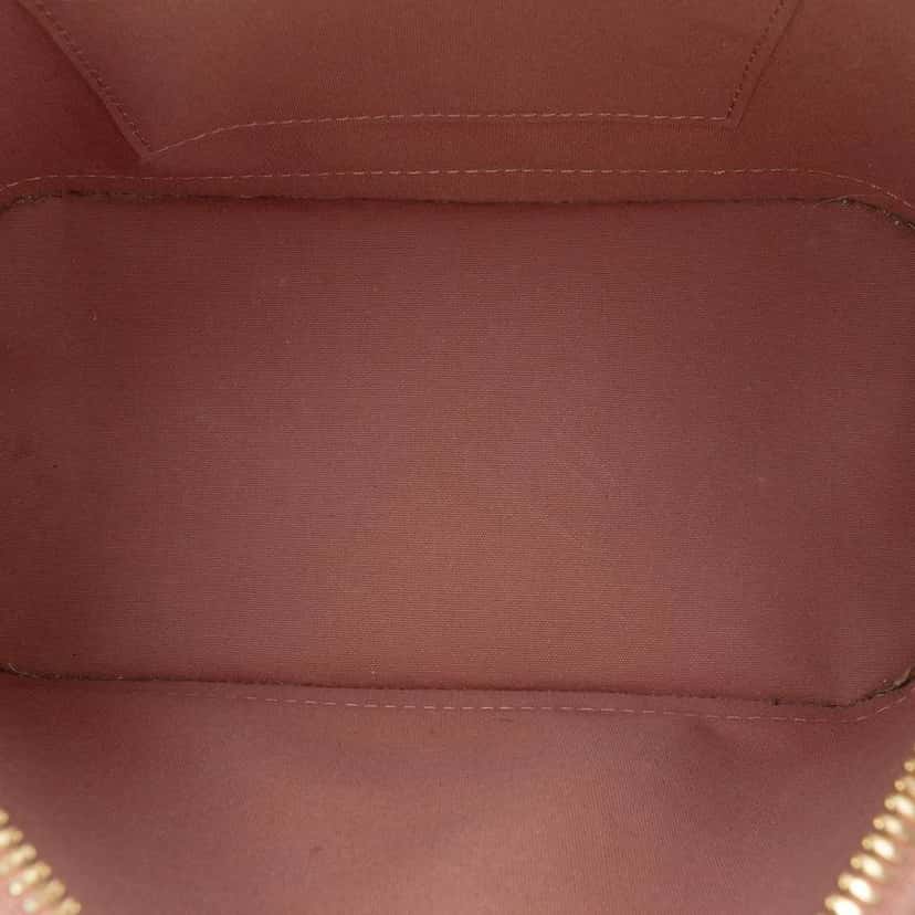 Louis Vuitton Monogram Vernis Alma BB Brown Leather Good condition - Model View