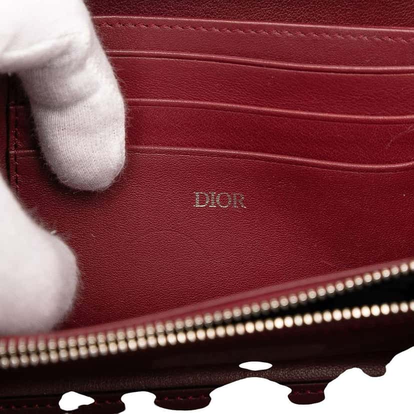 Dior Rimowa Aluminum Personal Clutch On Strap Pink Stainless steel Good condition - Box View