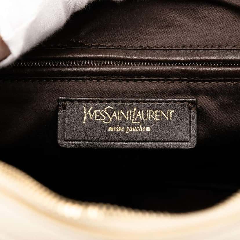 Saint Laurent Leather Muse Satchel Brown Leather Good condition - Box View