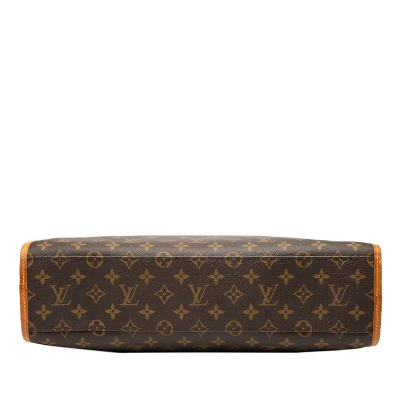 Louis Vuitton Monogram Rivoli Briefcase Brown Fair condition - Inside View