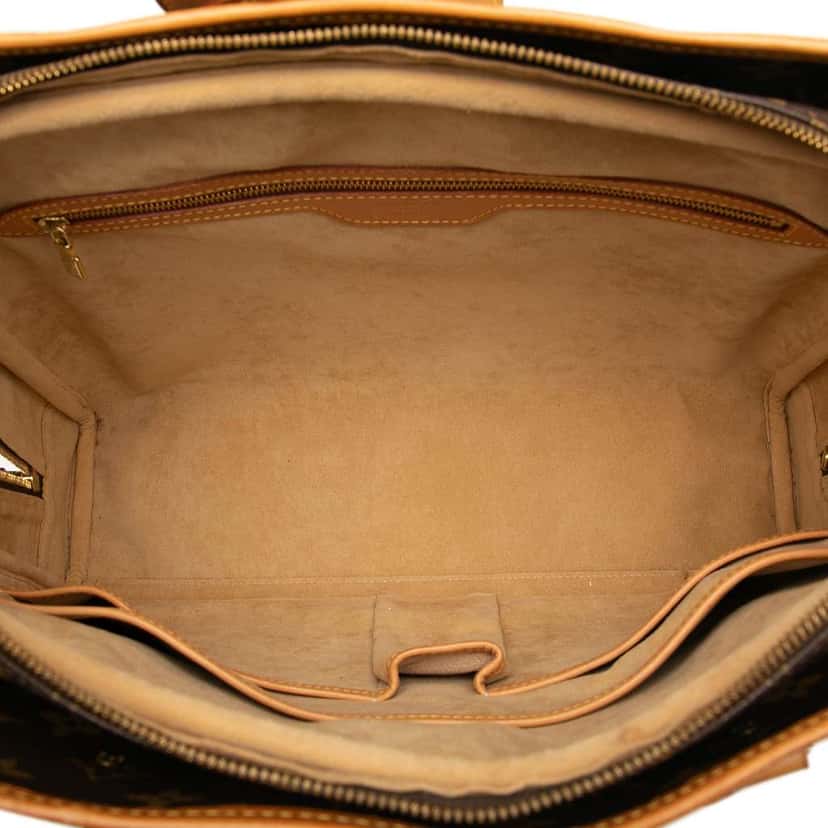 Louis Vuitton Monogram Rivoli Briefcase Brown Fair condition - Model View