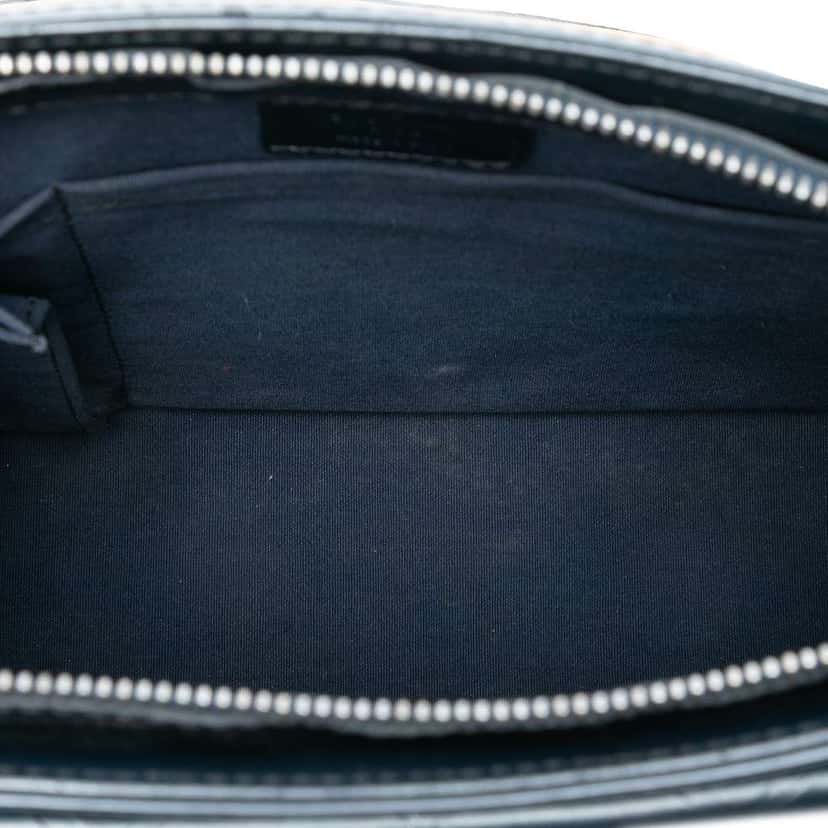 Louis Vuitton Monogram Mat Alston Grey Leather Fair condition - Model View