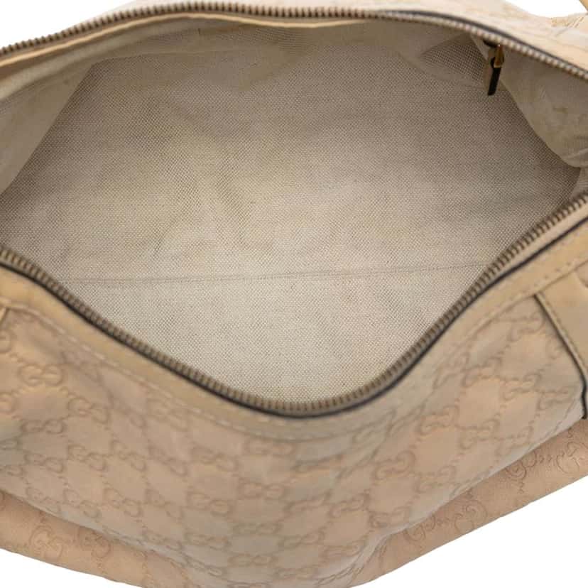Gucci Guccissima Scarlett Shoulder Bag Brown Leather Very good condition - Model View