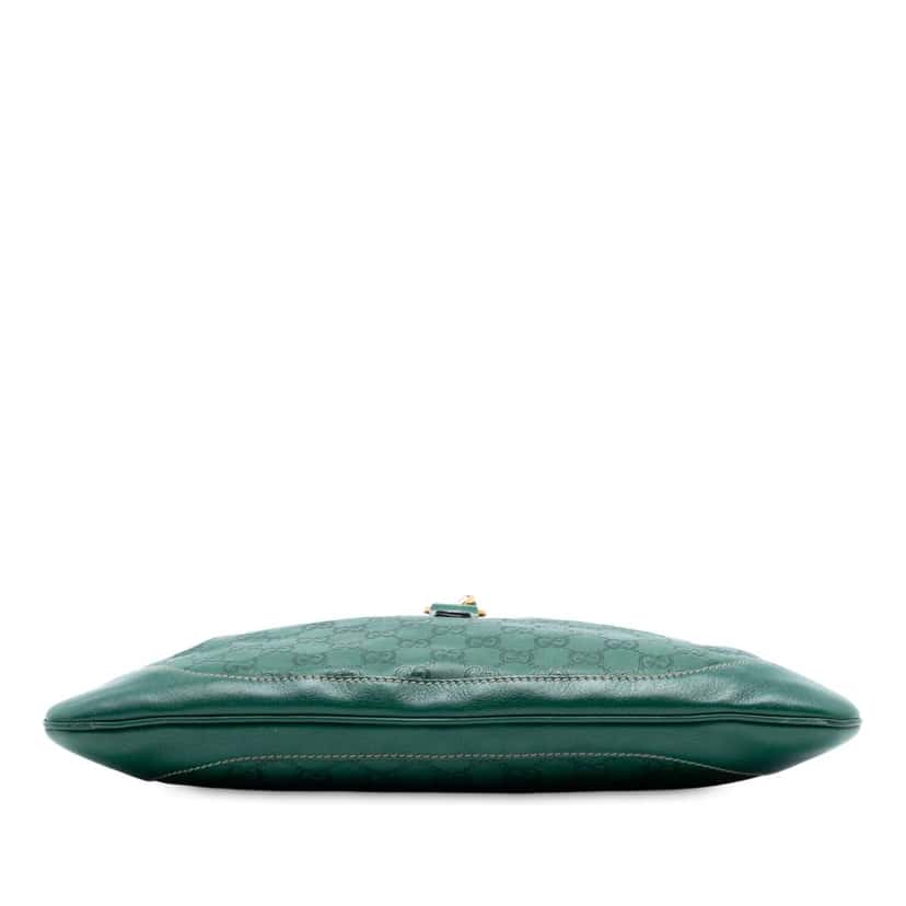 Gucci Guccissima Jackie O Bouvier Hobo Green Leather Good condition - Inside View