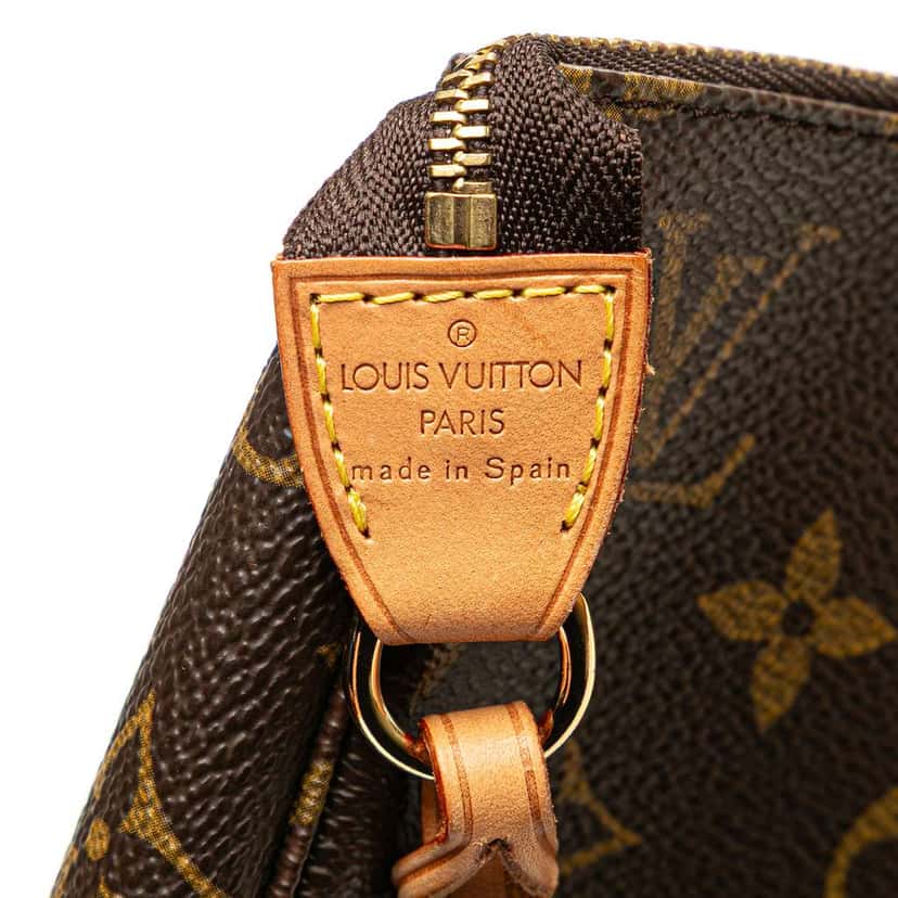 Louis Vuitton Monogram Pochette Accessoires Brown Good condition - Box View