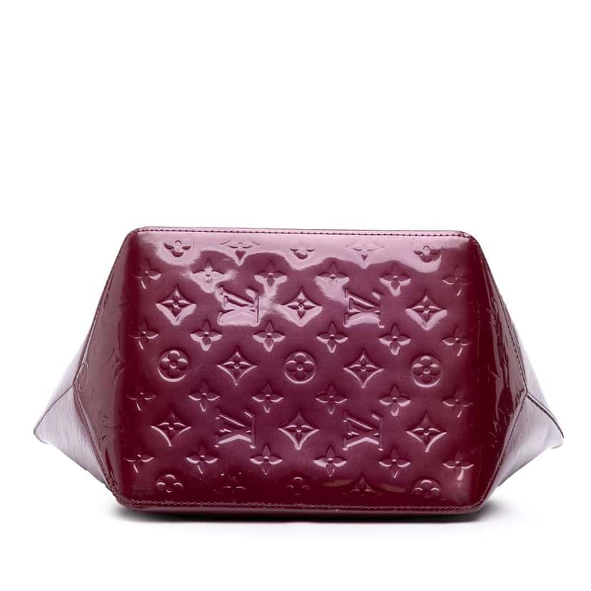 Louis Vuitton Monogram Vernis Bellevue PM Purple Leather Good condition - Inside View