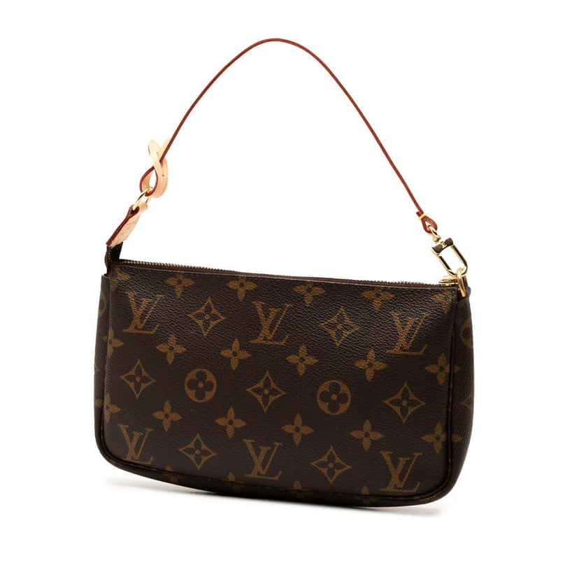 Louis Vuitton Monogram Pochette Accessoires Brown Very good condition - Back View