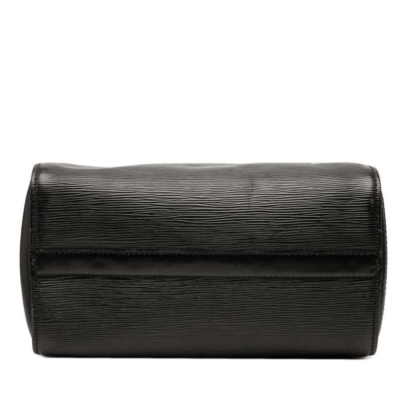 Louis Vuitton Epi Speedy 25 Black Leather Good condition - Inside View