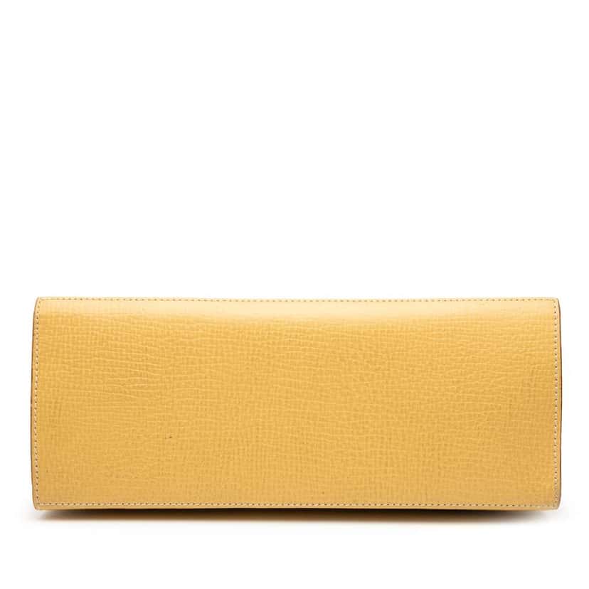 Loewe Leather Tote Yellow Leather Good condition - Inside View