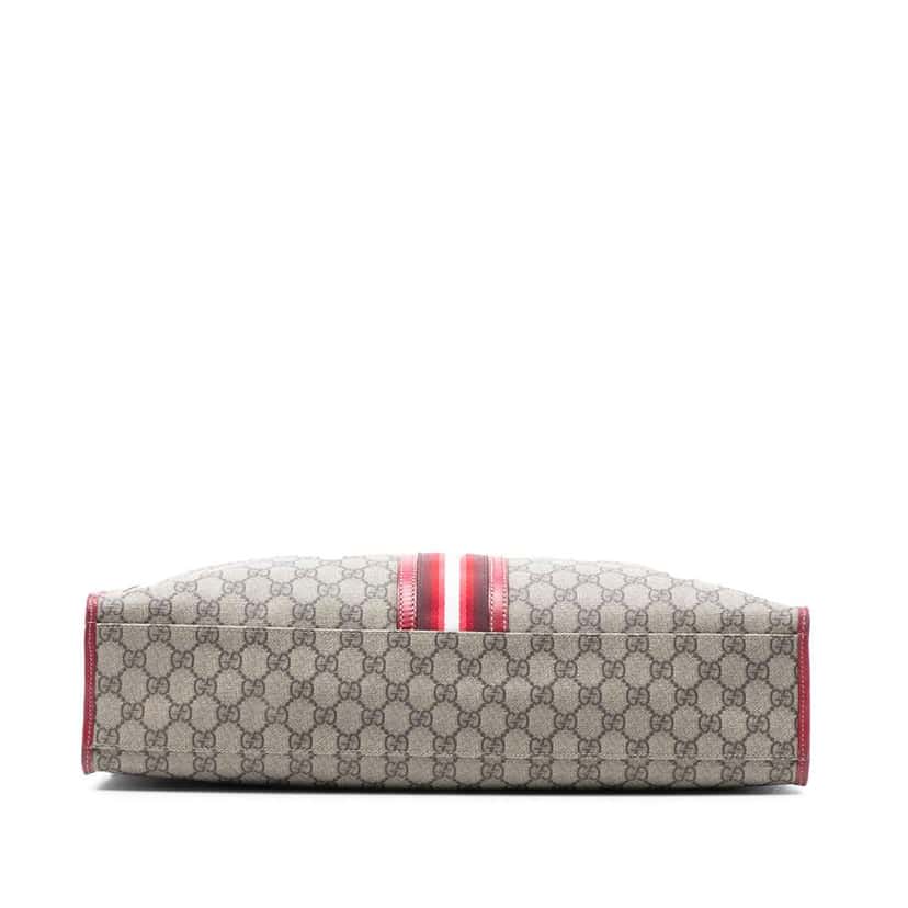 Gucci GG Supreme Web Tote Brown Canvas Good condition - Inside View