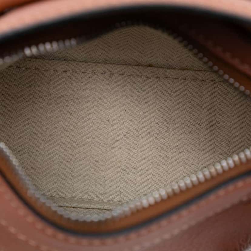 Loewe Nano Calfskin Puzzle Satchel Brown Leather Very good condition - Model View