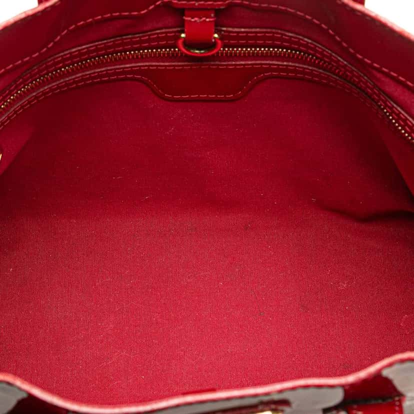 Louis Vuitton Monogram Vernis Wilshire PM Red Leather Fair condition - Model View