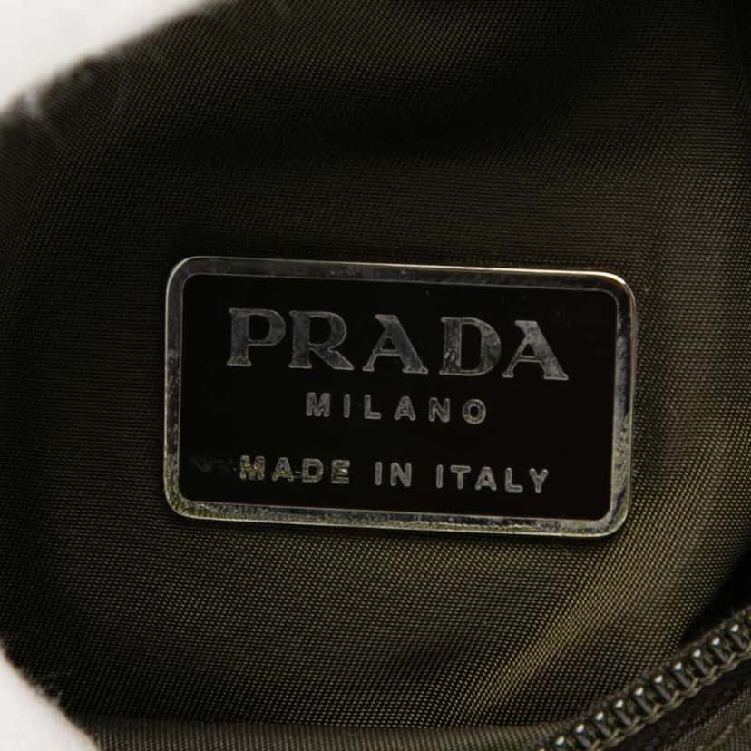 Prada Tessuto 1999 Tactical Belt Bag Brown Good condition - Box View