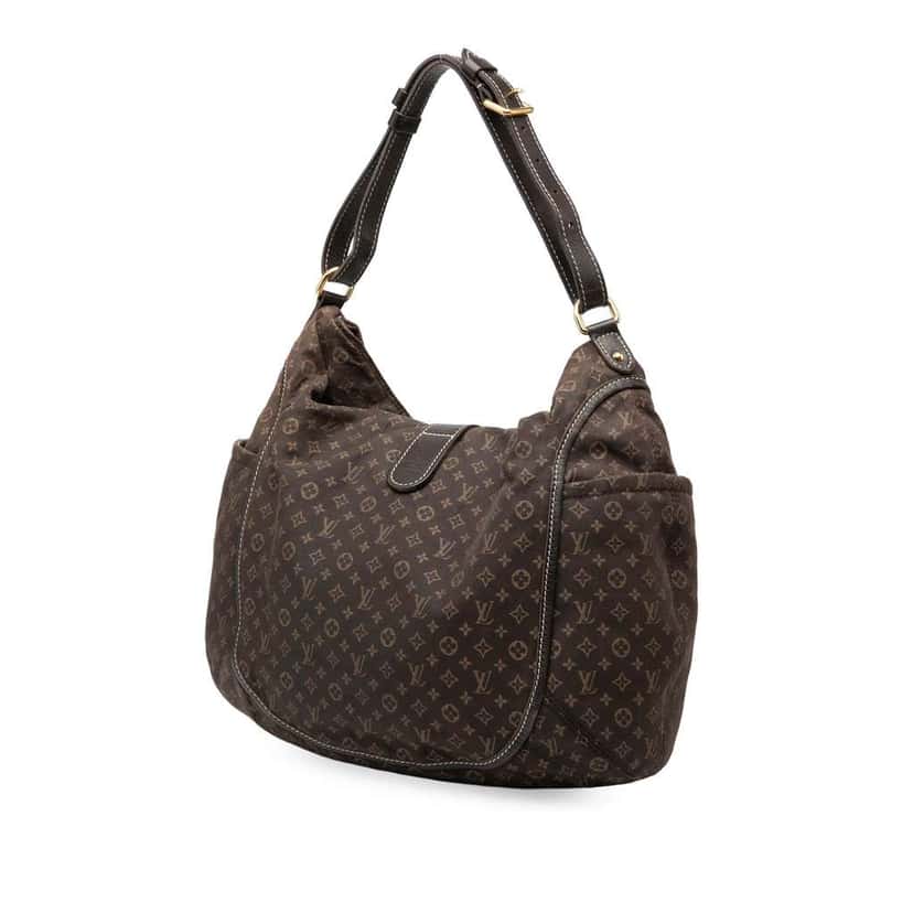 Louis Vuitton Monogram Mini Lin Idylle Romance Brown Canvas Good condition - Back View