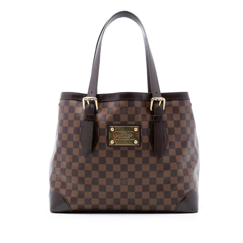 Louis Vuitton Damier Ebene Hampstead MM Brown Good condition - Front View