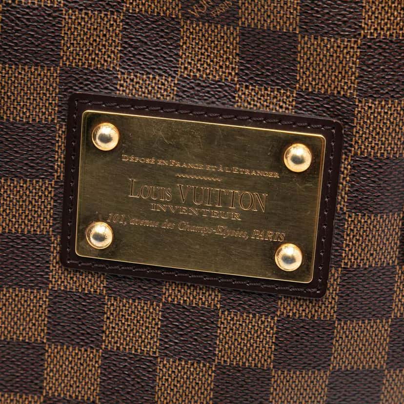 Louis Vuitton Damier Ebene Hampstead MM Brown Good condition - Box View