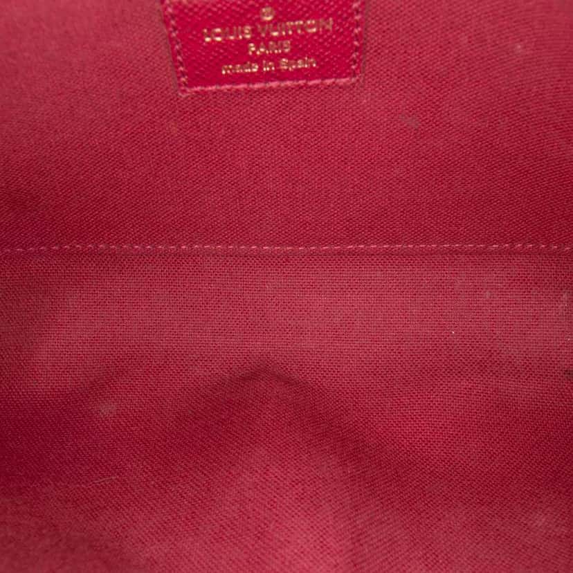 Louis Vuitton Monogram Pochette Felicie Brown Good condition - Model View