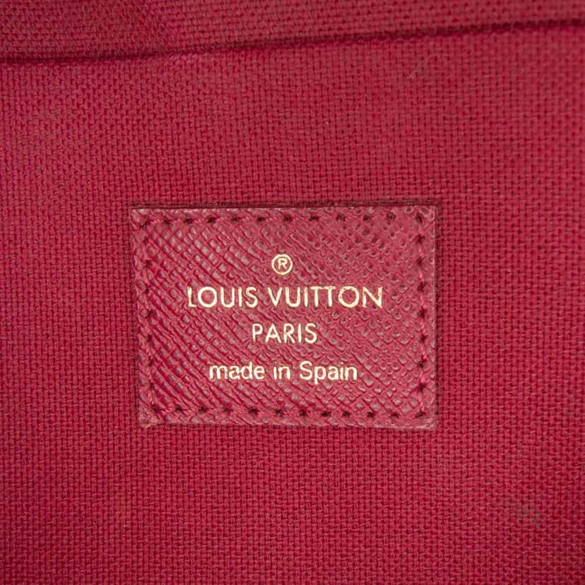 Louis Vuitton Monogram Pochette Felicie Brown Good condition - Box View
