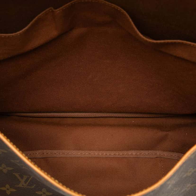 Louis Vuitton Monogram Saumur 43 Brown Good condition - Box View