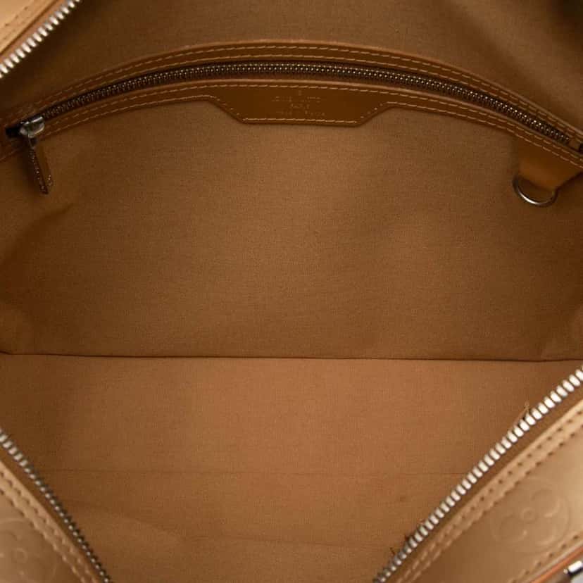 Louis Vuitton Monogram Mat Malden Brown Leather Good condition - Model View