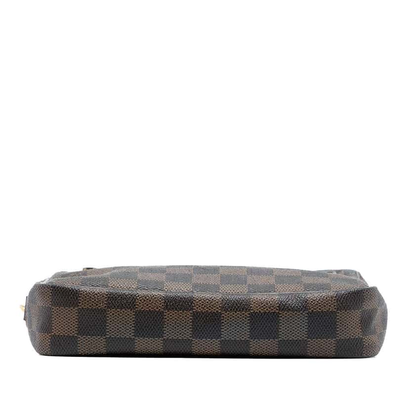 Louis Vuitton Damier Ebene Pochette Billets Macao Brown Good condition - Inside View